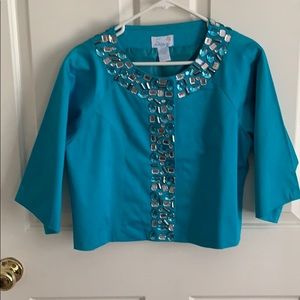 Emma g - Beautiful Rhinestone Embellished Jacket